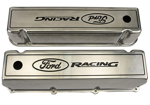 POLISHED ALUMINUM VALVE COVER | Accessories.Ford.com 