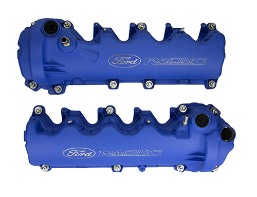 Mustang 2005-2010 Blue Ford Racing Coated 3-Valve Cam Covers