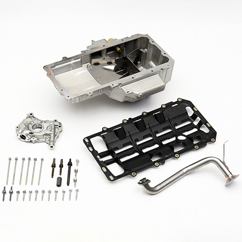 5.0/5.2L GT500 Aluminum Oil Pan and Pump Kit