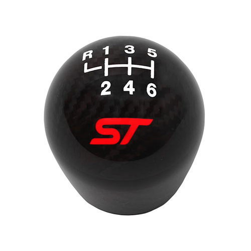 Focus-ST 6 Speed Black Carbon Fiber Shift Knob