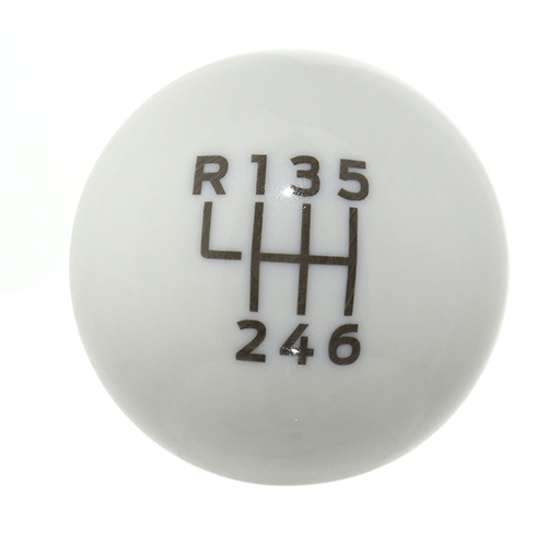 Mustang 2015-2021 Bullitt White Shift Knob