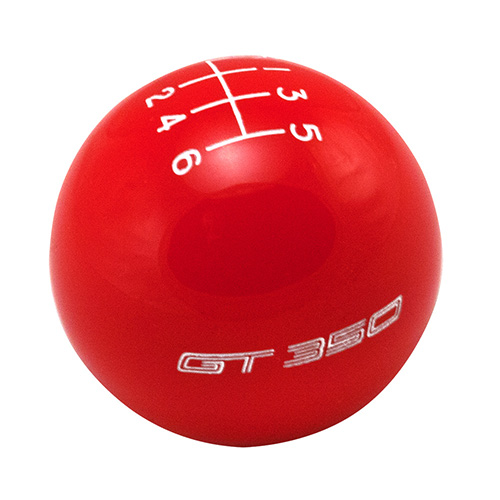 Mustang GT350 2015-2019 Ford Performance Red 6-Speed Shift Knob