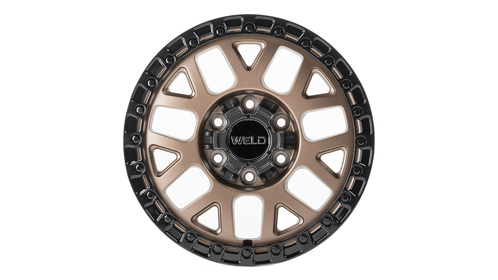 BRONCO 17" X 8.5" WELD WHEEL KIT - BRONZE