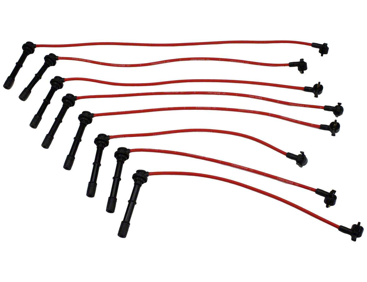 Myday Ford Racing Spark Plug Wire Set - 4.6 2V - 9mm - Blue, M-12259