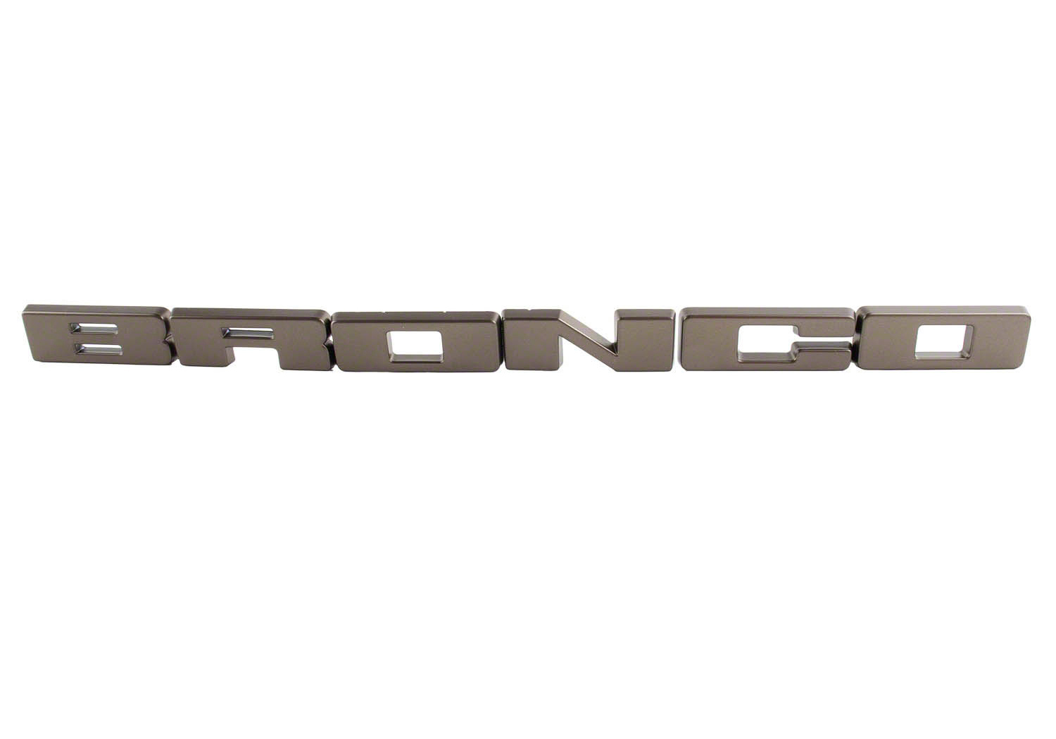 2021-2025 BRONCO GRILLE LETTERING OVERLAY KIT- BRONZE| Part