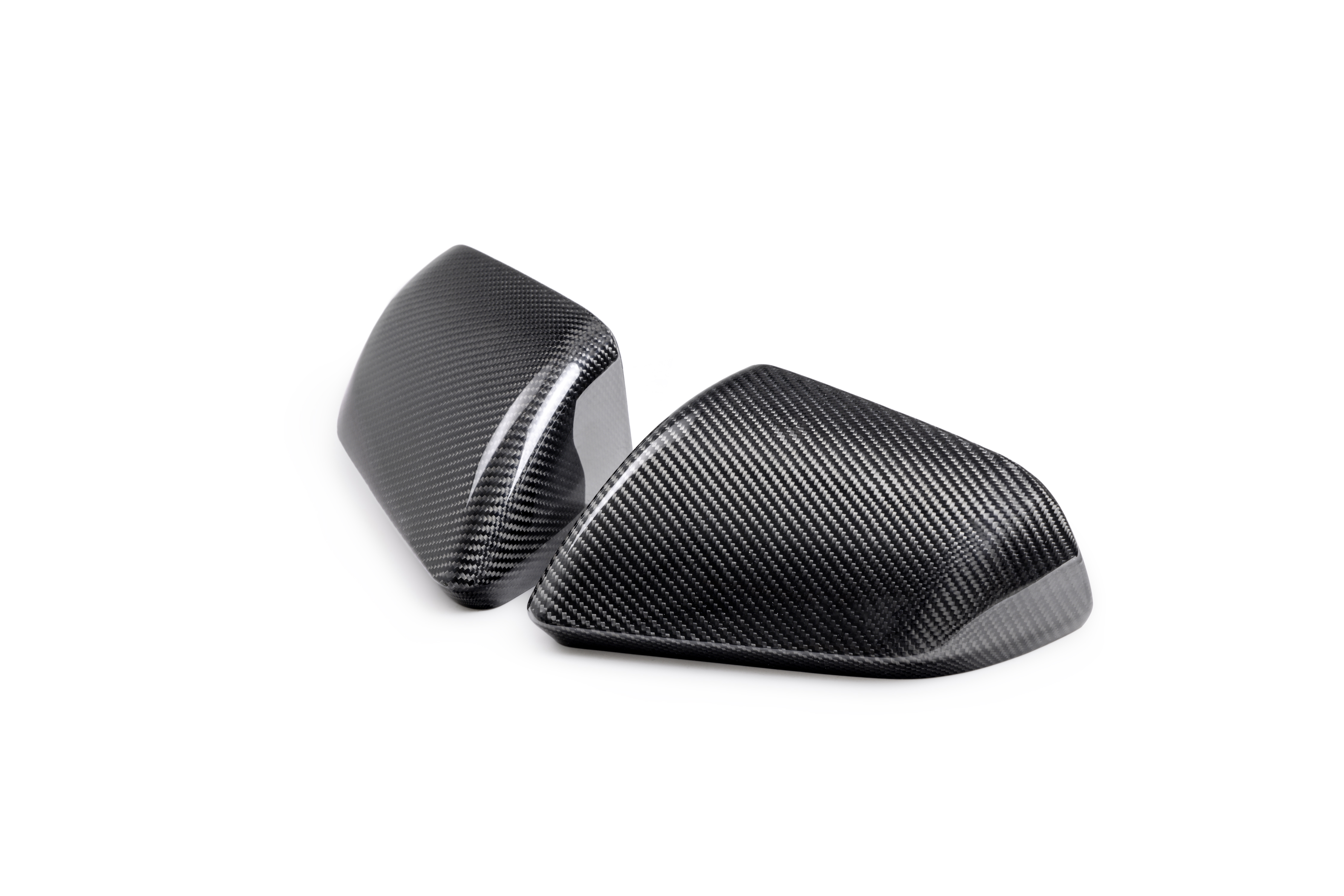 MUSTANG CARBON FIBER MIRROR SKULL CAPS-GLOSS| Part Details for M
