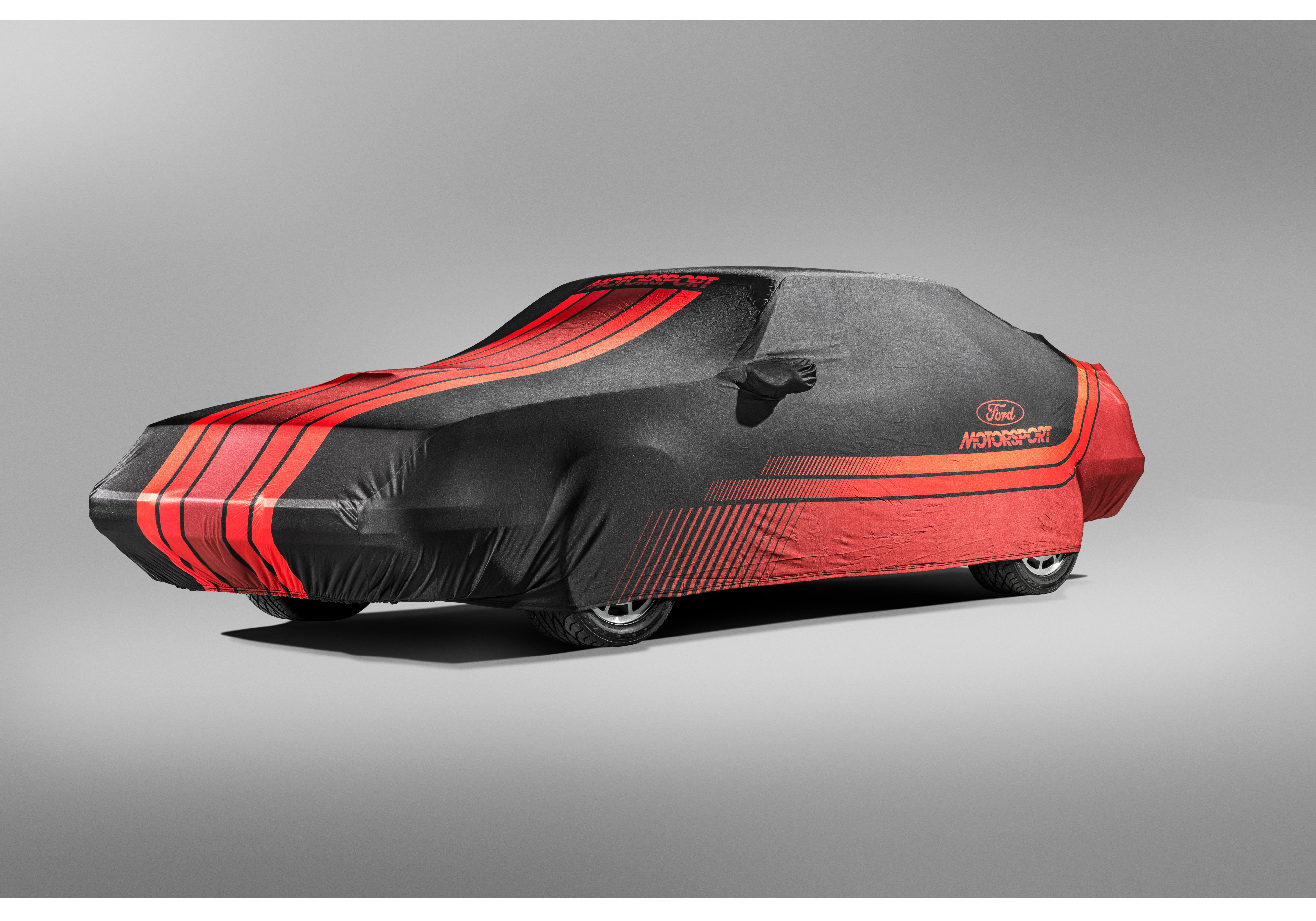 FOX BODY BLACK/RED CAR COVER| Part Details for M-19412-FR1 | Ford