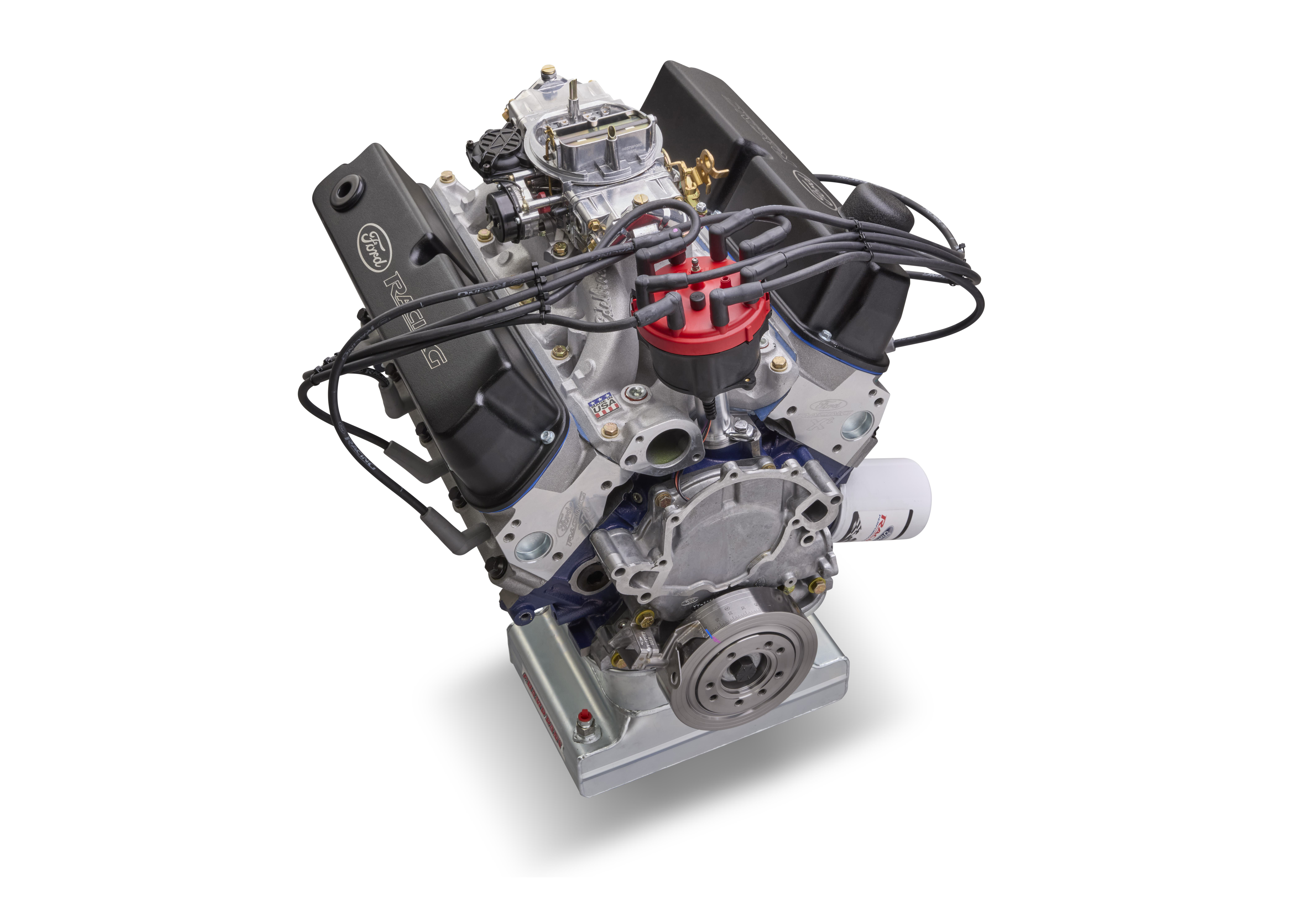 X2347D STREET CRUISER-DRESSED CRATE ENGINE W/ X2 HEADS-FRONT SUMP