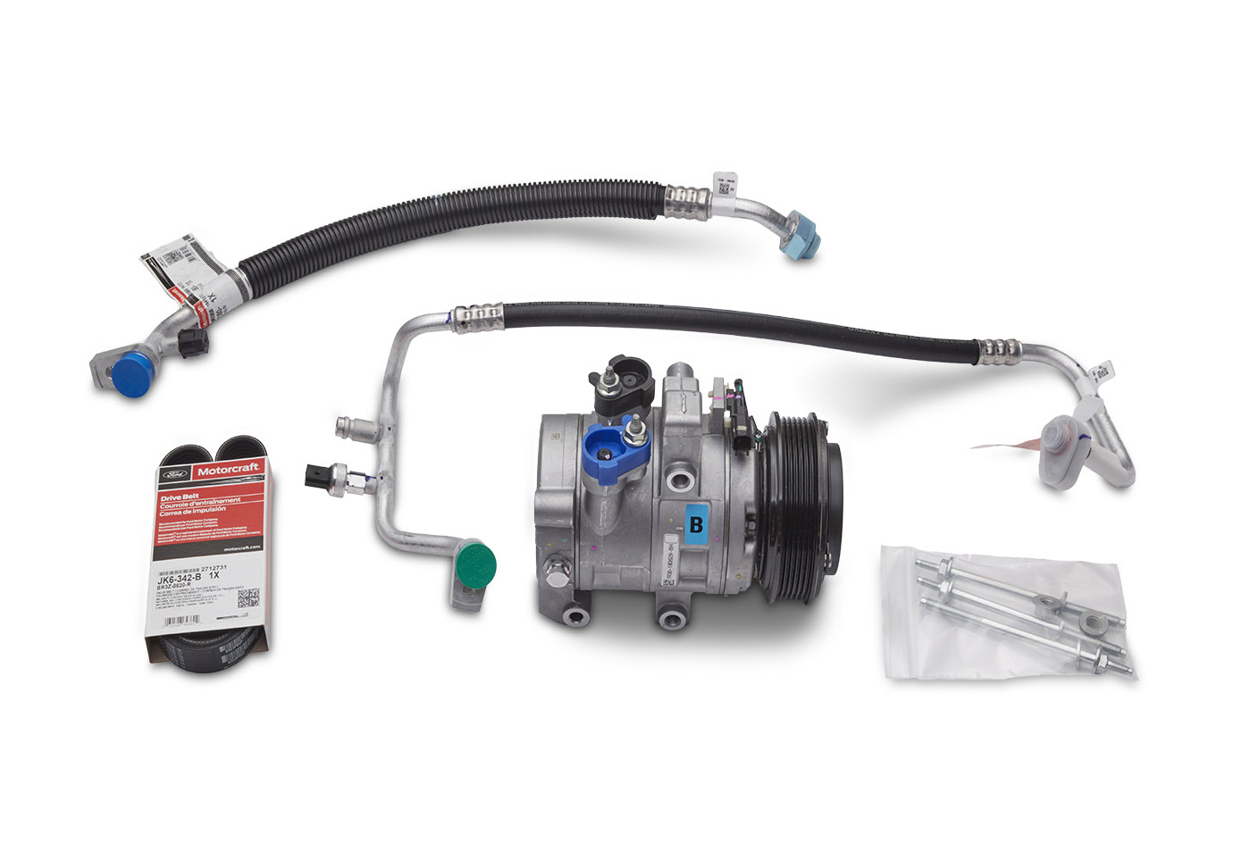 5.0L COYOTE AIR CONDITIONING KIT| Part Details for M-8600-M50AC
